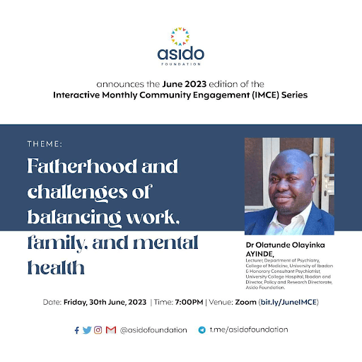 Fatherhood and Challenges of balancing work, family and Mental Health