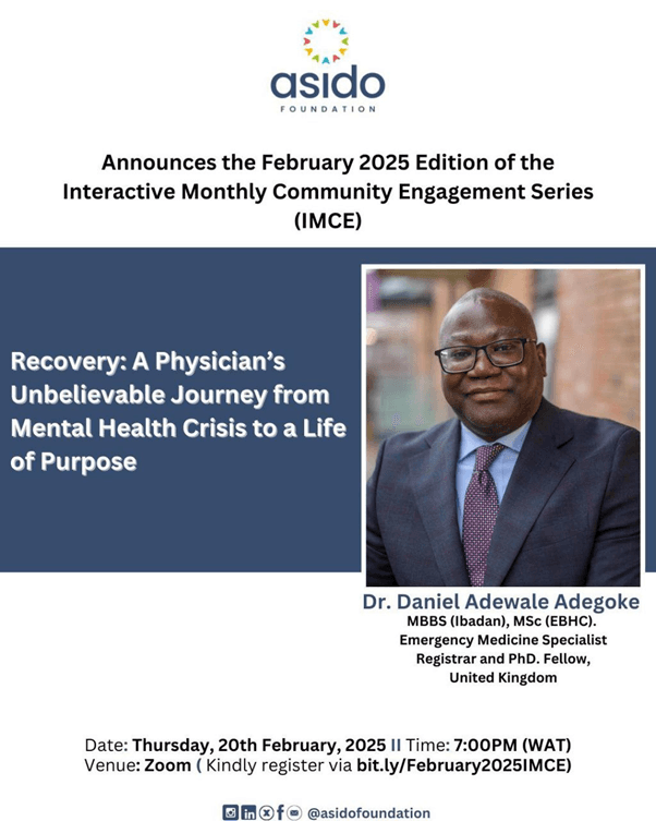 A Physician's Unbelievable Journey from Mental Health Crisis to a Life of Purpose