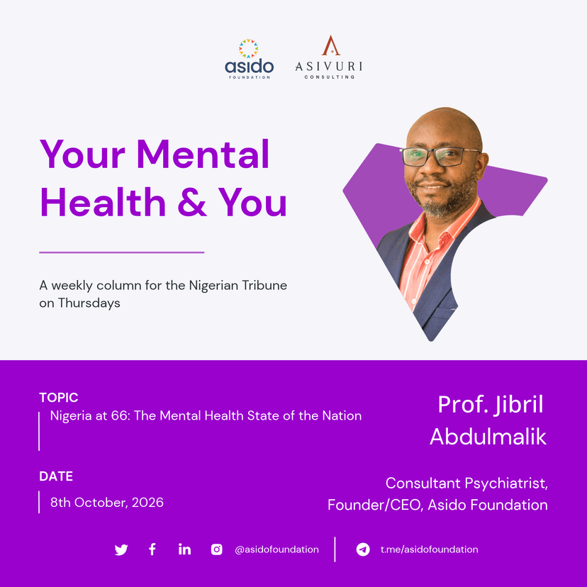 Nigeria at 66: The Mental Health State of the Nation