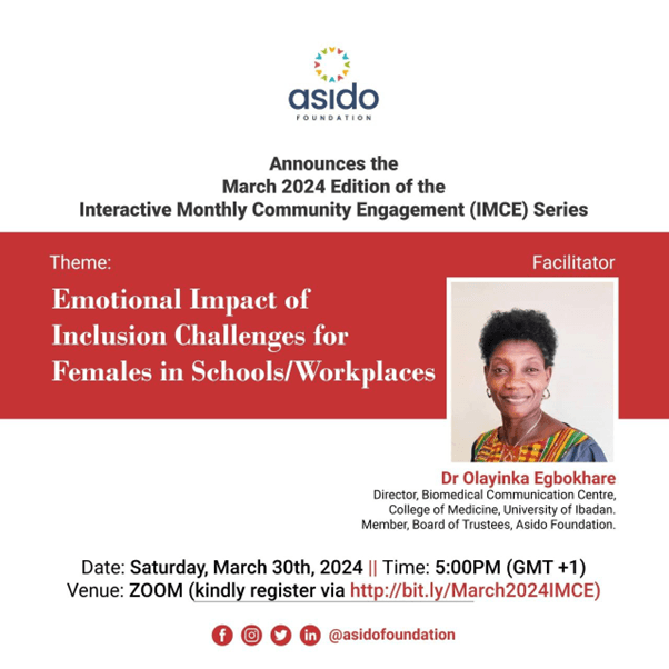 Emotional Impact of Inclusion Challenges for Females in Schools/Workplaces