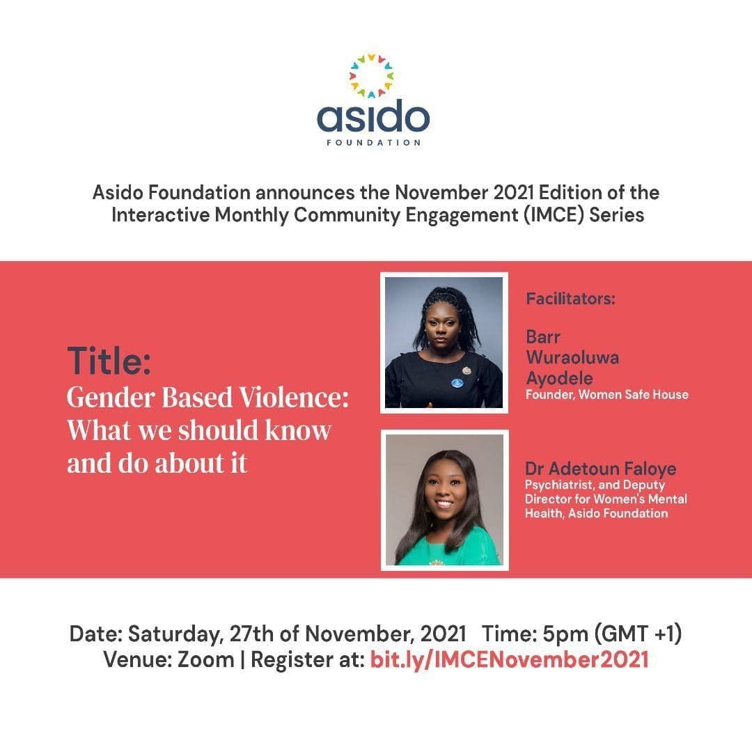 Gender Based Violence: What we should know and do about it