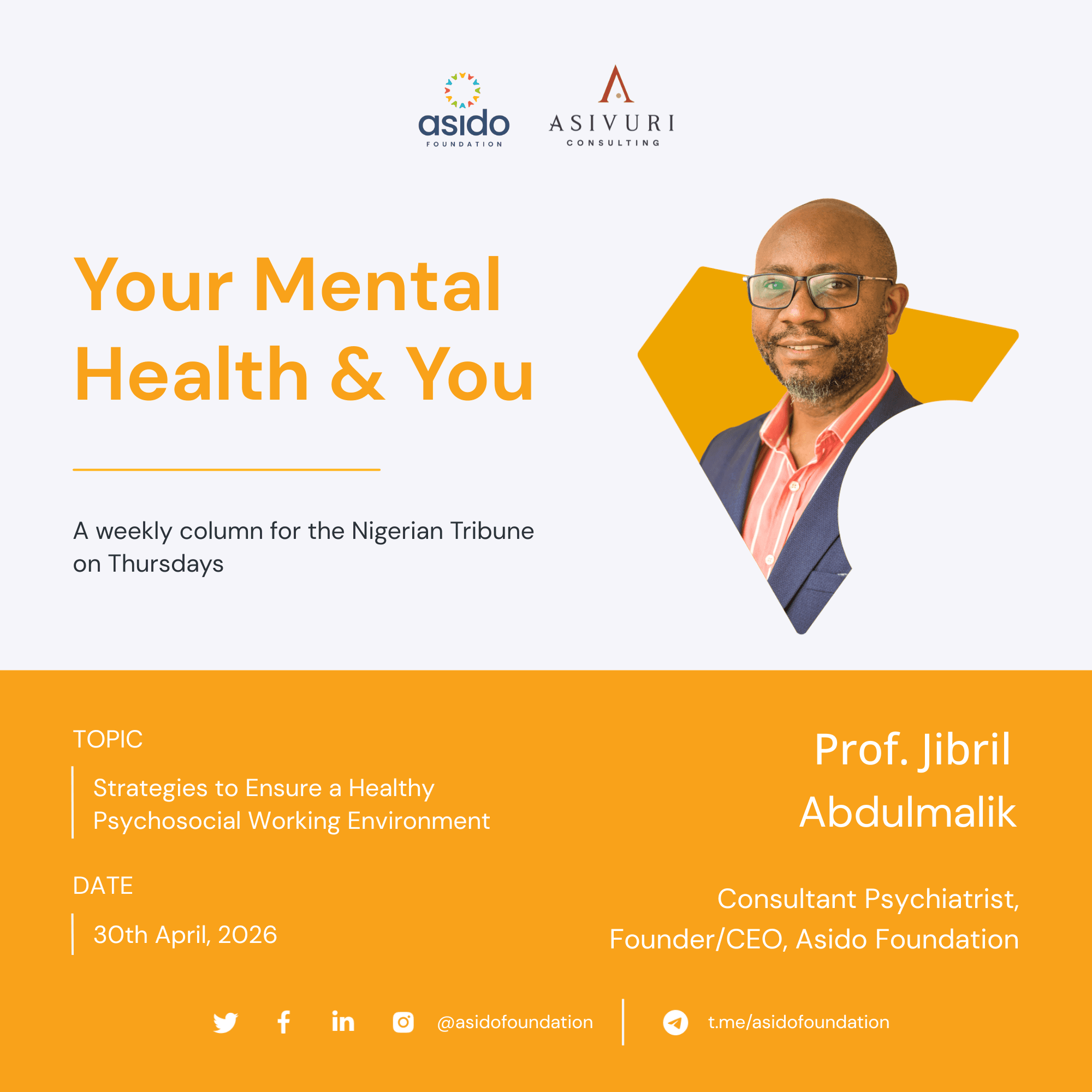 Strategies to Ensure a Healthy Psychosocial Working Environment