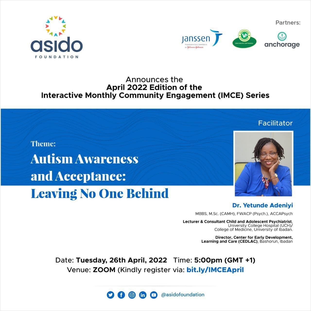 Autism Awareness and Acceptance: Leaving No One Behind